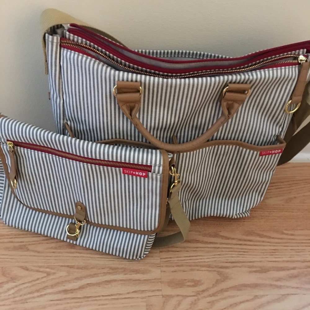 Skip Hop Diaper Bag & Mini Diaper Bag